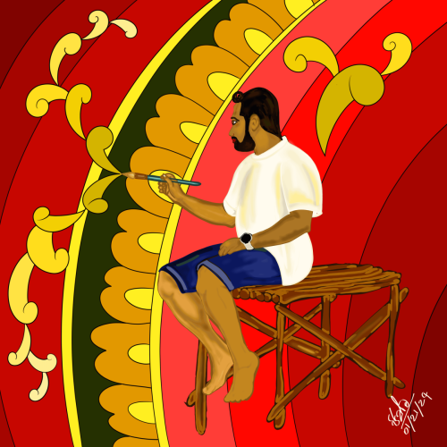 The Artist- A Self Portrait