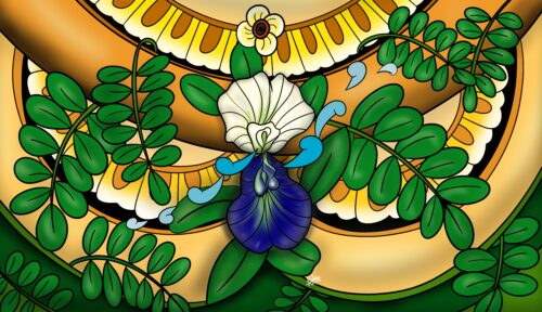 Two Butterfly Peas